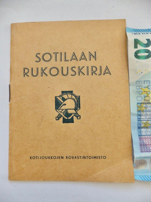 VANHA Sotilaan Rukouskirja 1941
