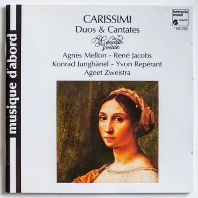 CARISSIMI / CONCERTO VOCALE: Duos & Cantates – HM CD 1987