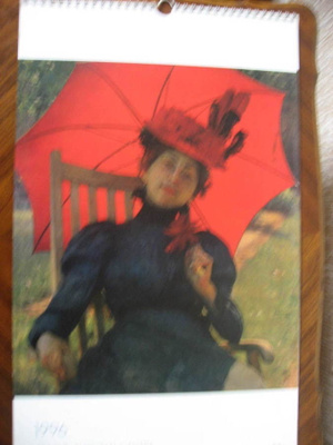 Taidekalenteri, Prague National Gallery 1996