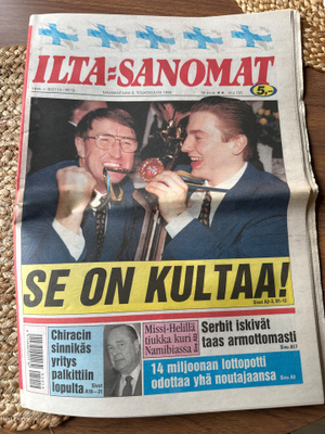 Ilta-sanomat 8.5.1995