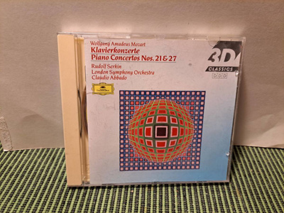 Mozart:Piano concertos NOS.21&27-Serkin-Abbado CD