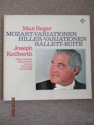 Max Reger MOZART-VARIATIONEN - HILLER-VARIATIONEN - BALLETT-
