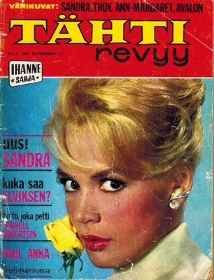 Tähti Revyy N:o 2 1963 (elokuva- ja musiikkilehti)