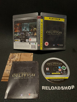 The Elder Scrolls IV Oblivion GAME OF YEAR - Platinum PS3