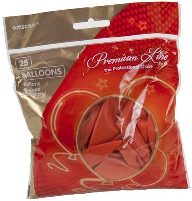 Amscan Premium Ilmapalloja, 25kpl, oranssi *UUSI*
