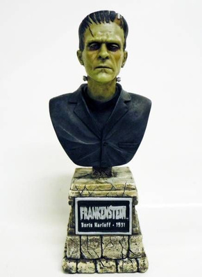SIDESHOW Frankenstien bust  20cm - HEAD HUNTER STORE.