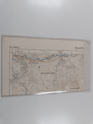 Topografinen kartta 1:20000, N:o 4622 12 : Kuutsivaara