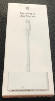 Apple Lightning to VGA Adapter