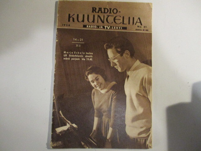 RADIOKUUNTELIJA 51 1958