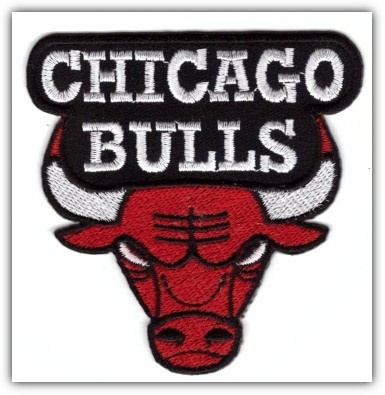 NBA - Chicago Bulls -kangasmerkki / hihamerkki