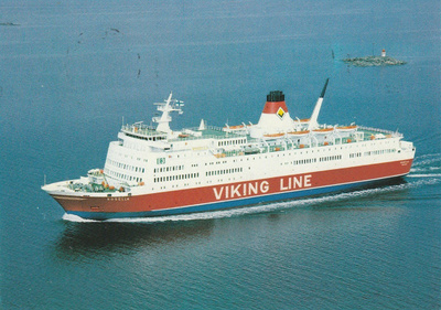 Postikortti VIKING LINE, m.s. ROSELLA