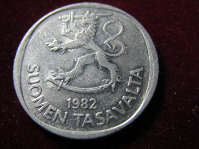 1 markka  1982
