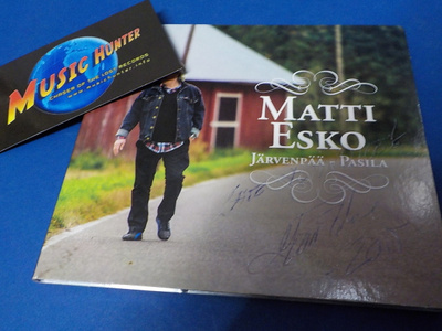MATTI ESKO NIMIKIRJOITUS CD LEVYN KANSISSA