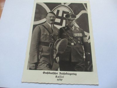 Hitler muistoleimattu kortti - 4.6.1939