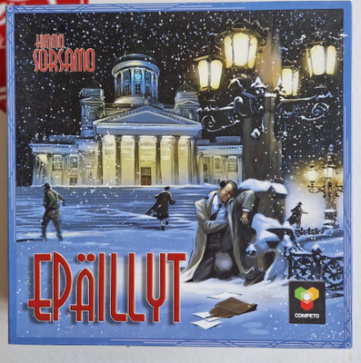 Epäillyt lautapeli. Uudenveroinen
