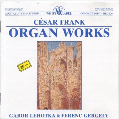 FRANCK: Urkuteoksia – Hungaroton RM CD 1989