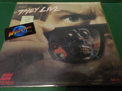 THEY LIVE M-/EX+ LASERDISC (W)