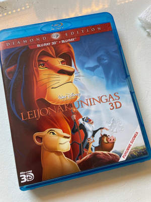 Leijonakuningas 3D blu-ray suomijulkaisi