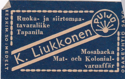 Helsinki, Tapanila, K. Liukkonen    5/3