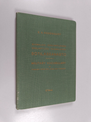 E. A. Rosenquist : Suomalais-englantilainen : englantilai...
