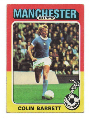 Purkkakuva Jalkapallo n:o 183 COLIN BARRETT. 1973-74