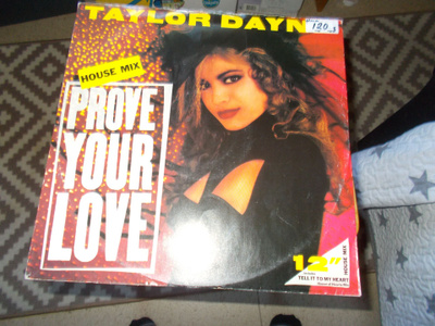 12" VINYYLI SINKKU TAYLOR DAYNE ** PROVE YOUR LOVE **
