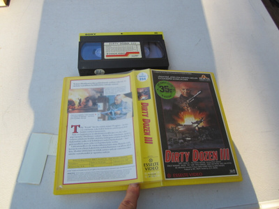 DIRTY DOZEN III - vanha VHS