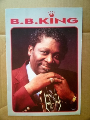 B B King World Tour 1989 Programme