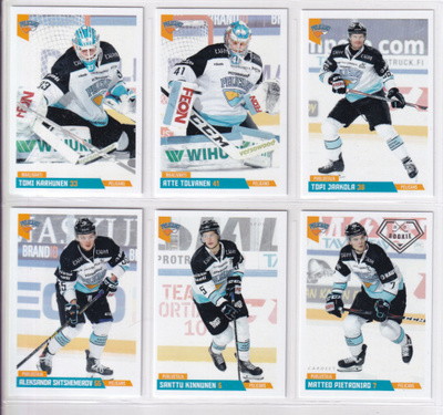 19-20 Cardset Series 2 Pelicans Team Set 12 korttia (109-120