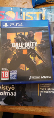 PS4 Call Of Duty Black Ops IIII videopeli