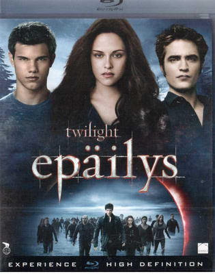 TWILIGHT EPÄILYS blu-ray