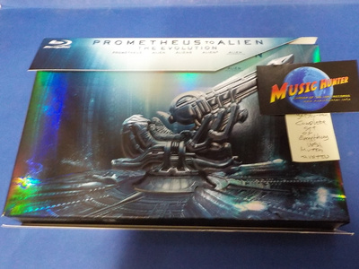 PROMETHEUS TO ALIEN THE EVOLUTION 9x BLU-RAY BOKSI (W)