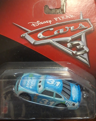 Disney Cars Terry Vargas paketissaan