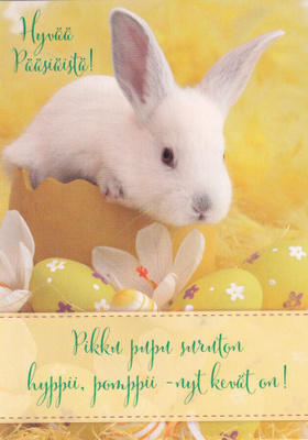 Postikortti Pääsiäinen