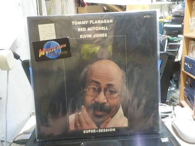 TOMMY FLANAGAN - SUPER-SESSION LP ORIG 1ST GER-80 M-/M-