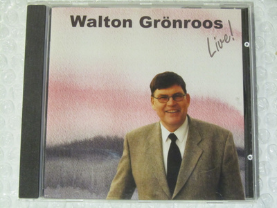 Walton Grönroos • Live! CD