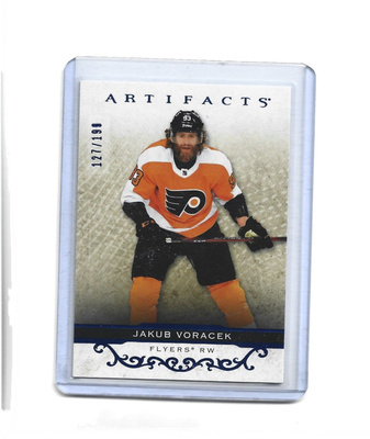 JAKUB VORACEK - ROYAL BLUE - num 127/191 ARTIFACTS 2021-22