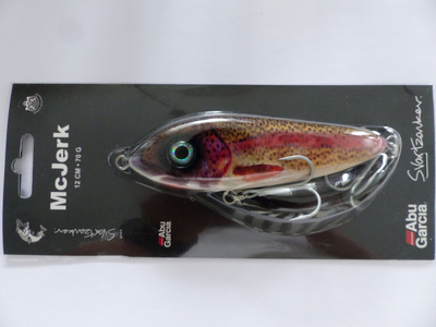 Abu Garcia McJerk 12cm, 70g Väri: Reel Steelhead