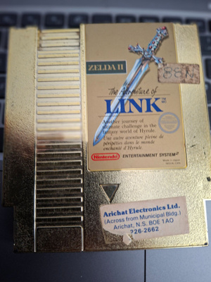 NES The Legend of Zelda 2 Adventure of Link USA