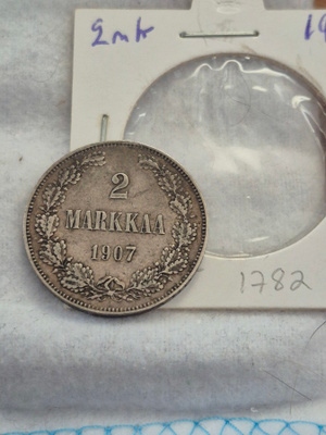 2 markkaa 1907, Suomi
