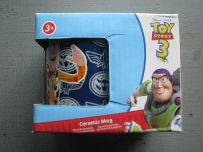 TOY STORY 3 KERAAMINEN MUKI ( Käyttämätön )