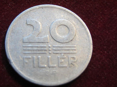 20 filler 1958 Unkari-Hungary