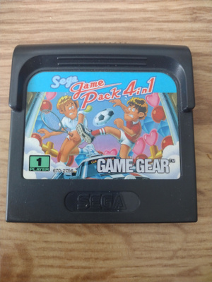 Sega Gear Game Pack 4 in 1