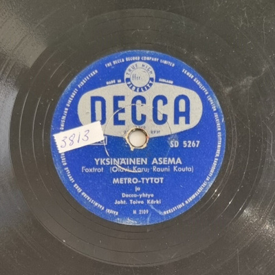 Savikiekko 1954 - Henry Theel - Decca SD 5267