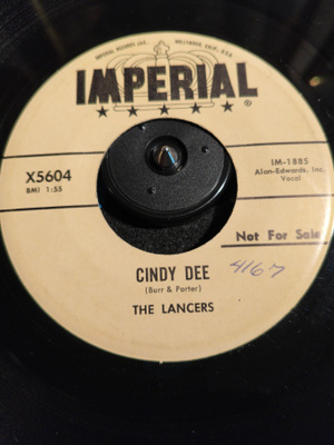 THE LANCERS,IMPERIAL 5604
