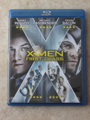 X-men - First Class, blu-ray + DVD