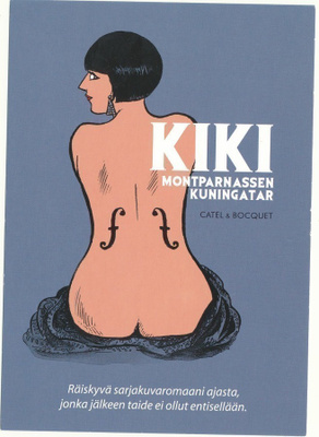 KIKI Montparnassen kuningatar - mainoskortti