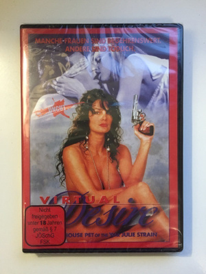 Virtual Desire (DVD) UNCUT! (Julie Strain) 1995 (UUSI)