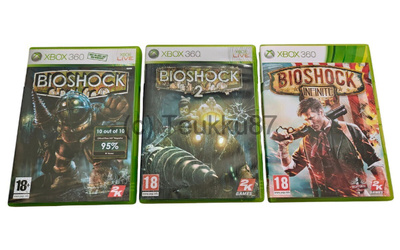 X360 - Bioshock -sarjan pelit! (CIB)