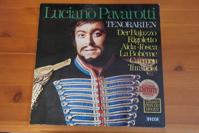 Luciano Pavarotti:Tenorarien-LP